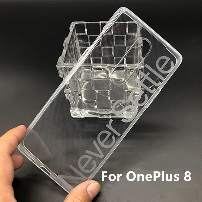 Ultra-Thin Transparent Shockproof Rubber Case
