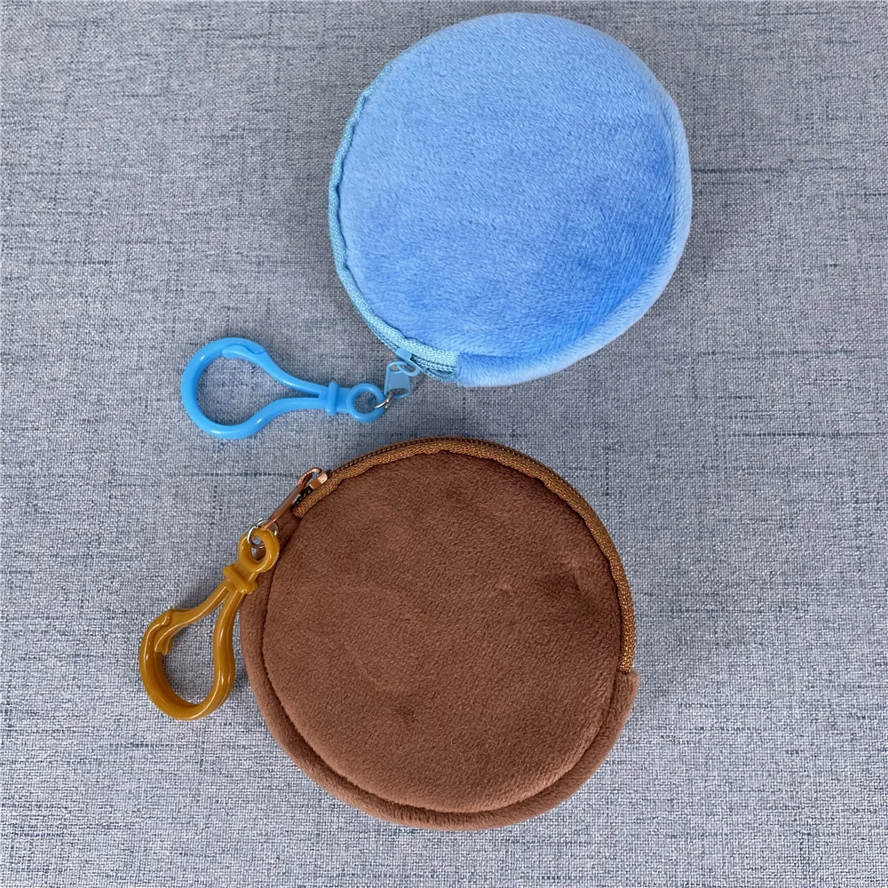 12PCS 8CM 푹신한 작은 펭귄 플러시 지갑, 플러시 동물 장난감 동전 지갑 파우치