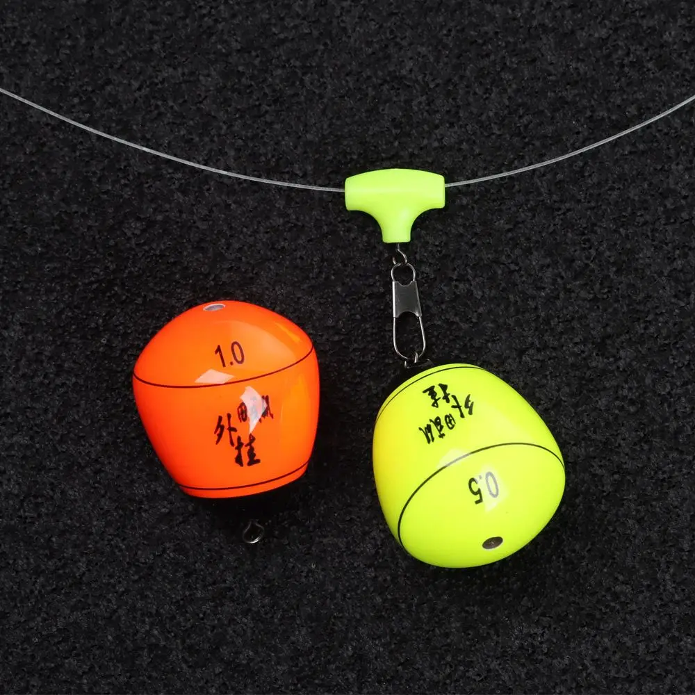 1PC Sycamore Wood Rock Fishing Buoy Sea Fishing External Fishing Float Pumice Anti-collision Plug-in Light Fishing Tackle