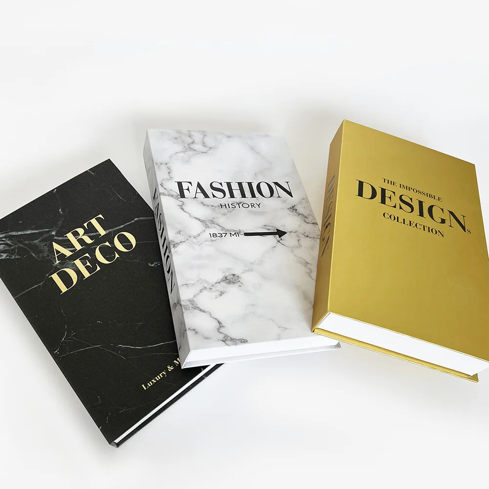 كتب مزيفة قابلة للفتح لديكور المنزل ، ديكور غرفة ا...