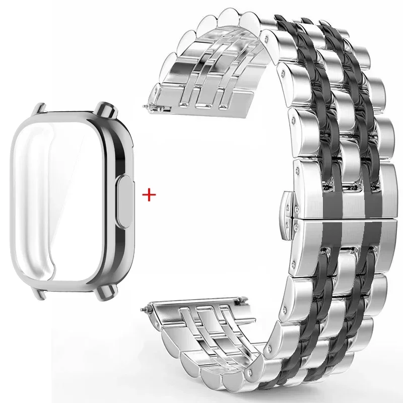 Stainless Steel Strap and TPU Case Bracelet