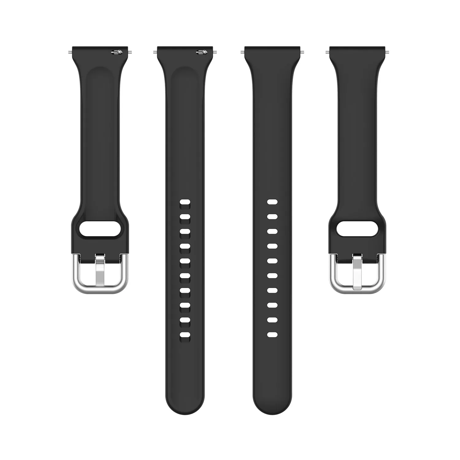삼성 갤럭시 워치 액티브 2 스트랩 손목 밴드 팔찌, 20mm 얇은 실리콘 밴드, 삼성 갤럭시 워치 4 클래식 워치 3 41mm