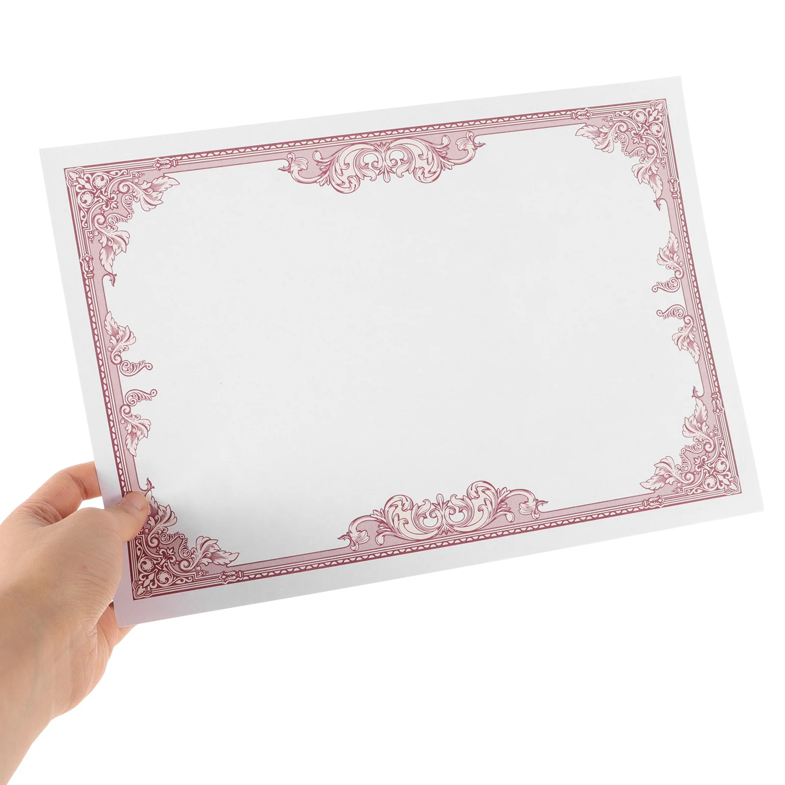 30pcs Blank Sheets Graduate Sheets Printable High School Diploma Paper Academic Award Certificate School Award Supplies