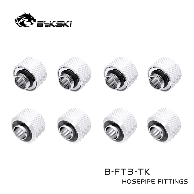 Bykski Conector de Compressão Interno Tamanhos Conexão para Diâmetro Interno 10 mm Mais Diâmetro Externo 16 mm Mangueira id x od Tubulação Conector de Compressão Manual - Imagem 4
