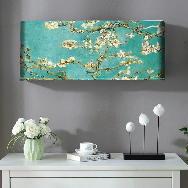 Air Conditioner Dust Cover Polyester Fabric for Home Indoor Wall-mounted AC  Decoration Protector Prevent Direct Blowing AGZ005 - AliExpress