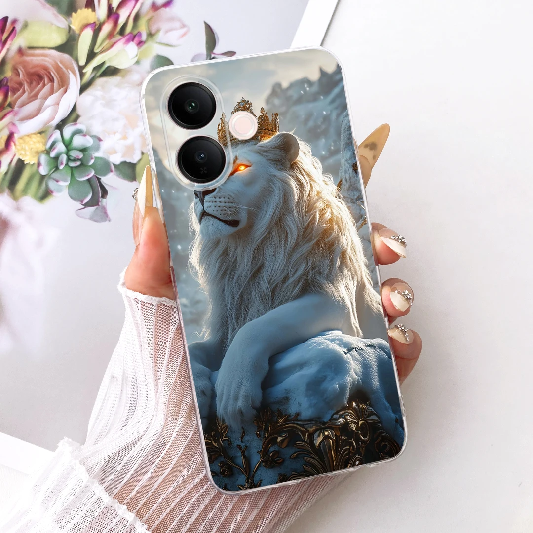 Stylish Painted Soft Slim Phone Case - Fashionable Protective Back Cover