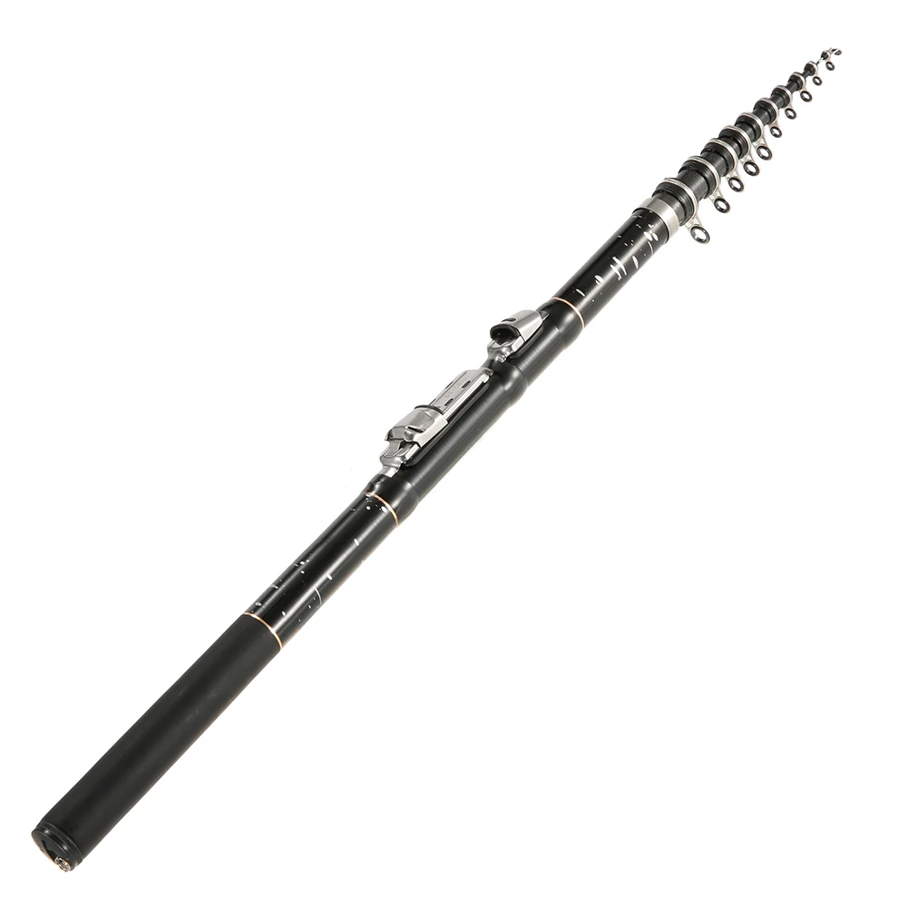 2.4m/2.7m/3.0m/3.6m Portable Telescopic Fishing Rod Carbon Fiber Ultralight Retractable Fishing Rod Pole Carp Fishing Accessory