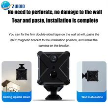 

2022 X9 Wireless Mini WiFi Camera 1080P HD IP Cam Night Vision Wide Angle Camcorder 140° Viewing Home Security Camcorders