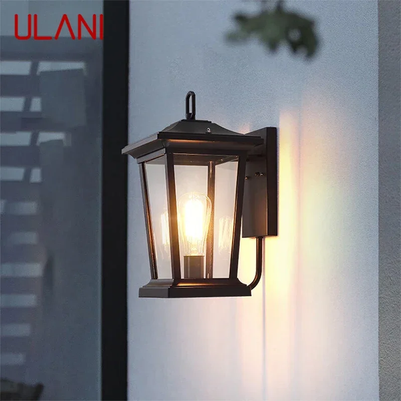 

ULANI Contemporary LED Outdoor Wall Lamps Electric Simplicity Waterproof Balcony Hallway Courtyard Villa Gate Hotel