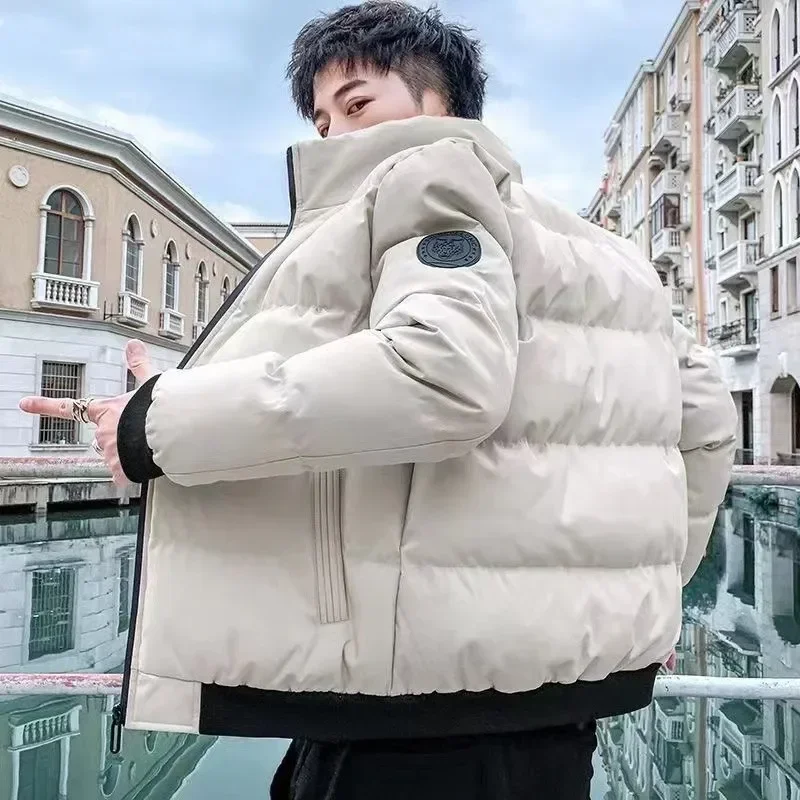 Winter Cotton Coat Men Casual Short Sleeve cotton jacket,parkas coat,parka coat,men bomber jacket