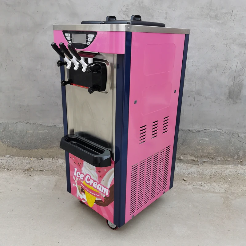 

PBOBP Household Automatic Ice Cream Machine Childrens Fruit Milkshake Machine Ice Cream Frozen Dessert Machine