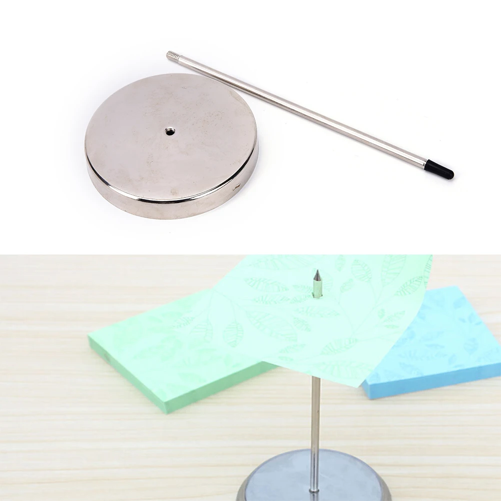 Protable Practical Stainless Steel Straight Rod Paper Memo Holder Spike Stick For Bill Receipt Kitchen Accessories receipt holder