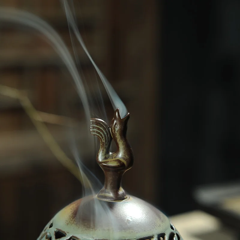 Ceramic Antique Incense Burner Home Indoor Sandalwood Soothing Spirit Boshan Home Decoration Birthday Gift