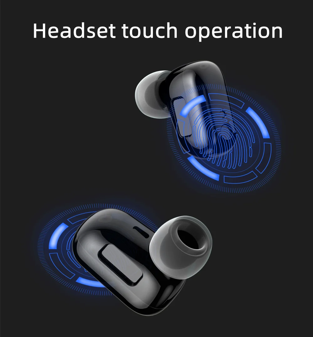 2022 New Smart Watch TWS Bluetooth Headset 2 in 1 Men's IP67 Waterproof Electronic Watch Sports Fitness Heart Rate Smartwatch