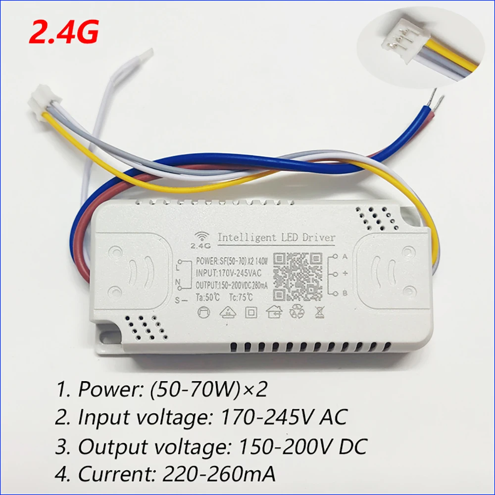 Intelligent LED Driver (20-40W)X2 (40-60W)X2 (50-70W)X2 (60-80W)X2 