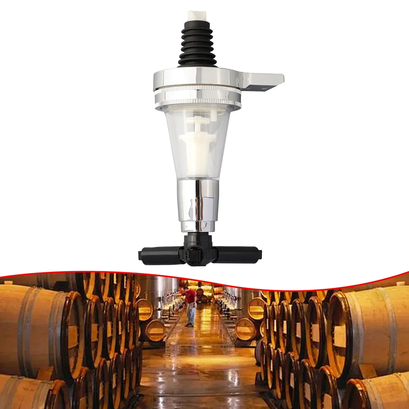 1 Pack Wine Liquor Dispenser Head Wall Mount Stand Rack Beer Alcohol Bar Tools