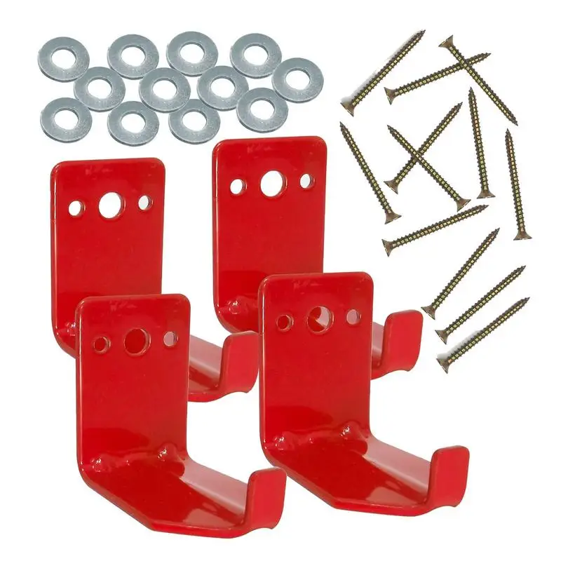 

Fire Extinguisher Holder 4pcs Sturdy Metal Fire Extinguisher Mount Multifunctional Fire Extinguisher Wall Bracket Right Angle