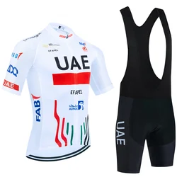 Ultimate Cycling Jersey & Shorts Set - UAE Team Edition | Premium Bike Apparel - L (Jersey Shorts Set)
