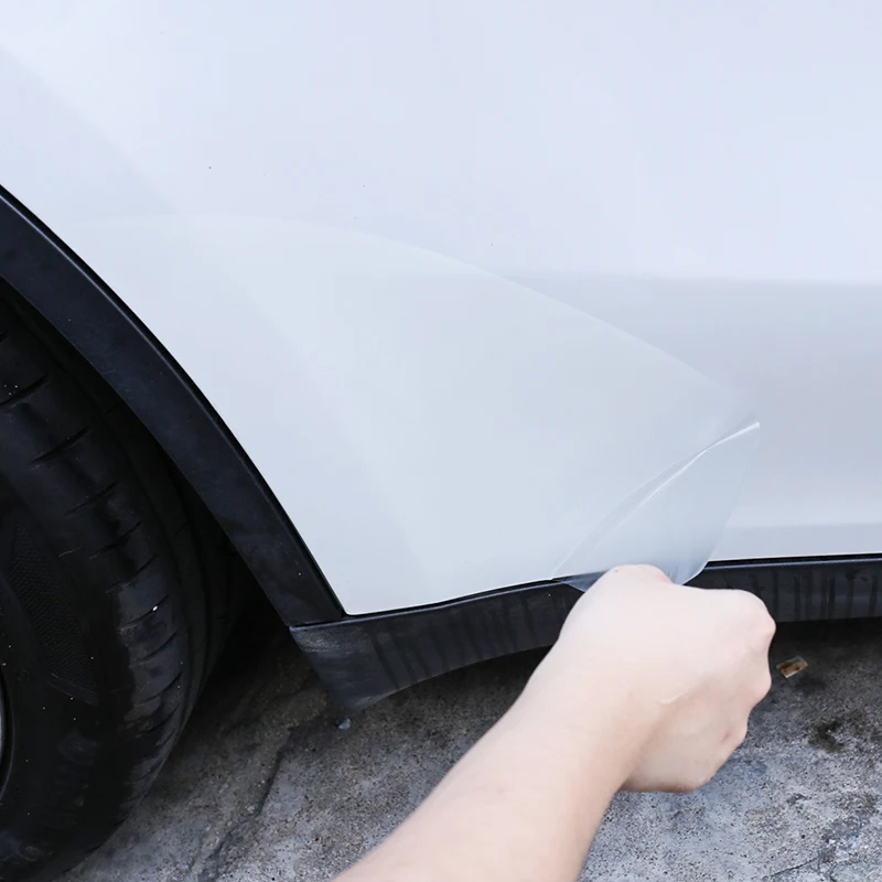 Per Tesla Model3/Y 2017-2025 Porta Anteriore Porta Posteriore Pellicola Protettiva Invisibile Abbigliamento Auto Pellicola di TPU Decorazione per Il Modello Y Juniper - immagine 2