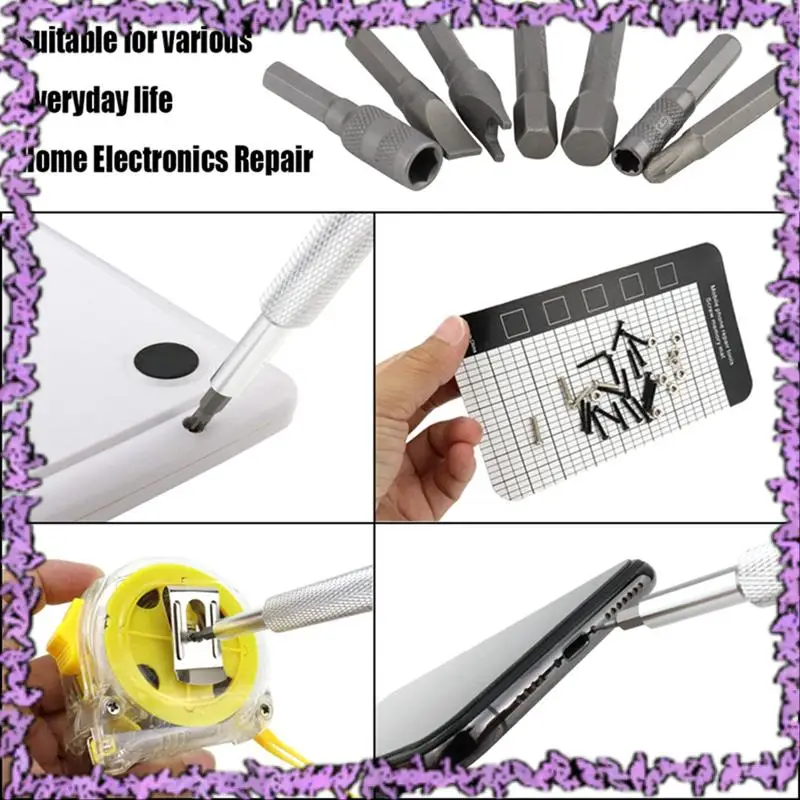 SCLL-120-In-1 다기능 스크루 드라이버 세트 휴대 전화 수리 가정용 도구 장난감 모델 분해 및 조립 도구 키트