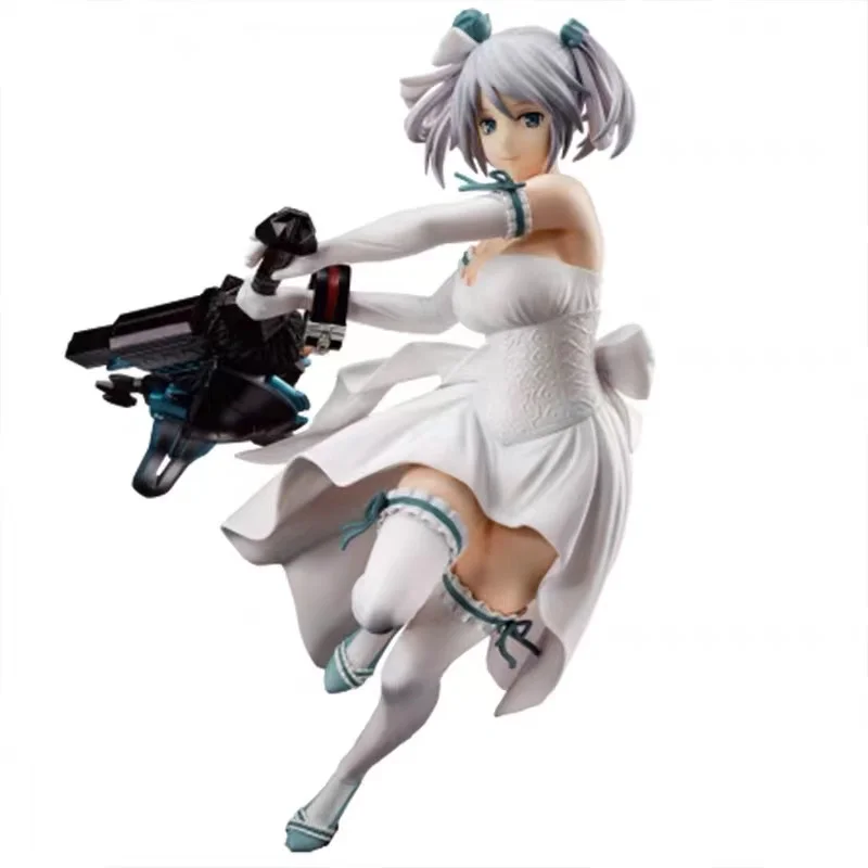 

GOD EATER Ciel Alencon Pure white commemorative dress 1/7 PVC Action Figure Anime Figure Model Toys Figure Collection Doll Gift