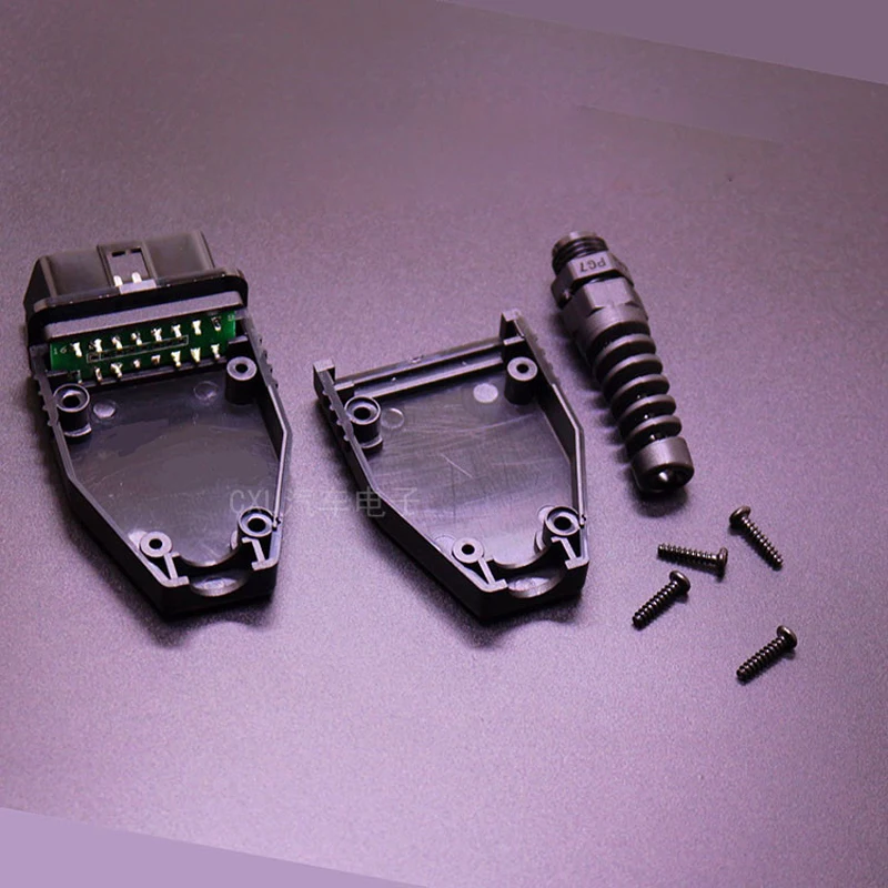 Купить OBD2 OBDII EOBD JOBD ODB ODB2 ODBII EOBD2 II J1962 штекер адаптера проводка 16Pin Мужской Разъем  | Отзывы и видеообзор (1005001421216058)