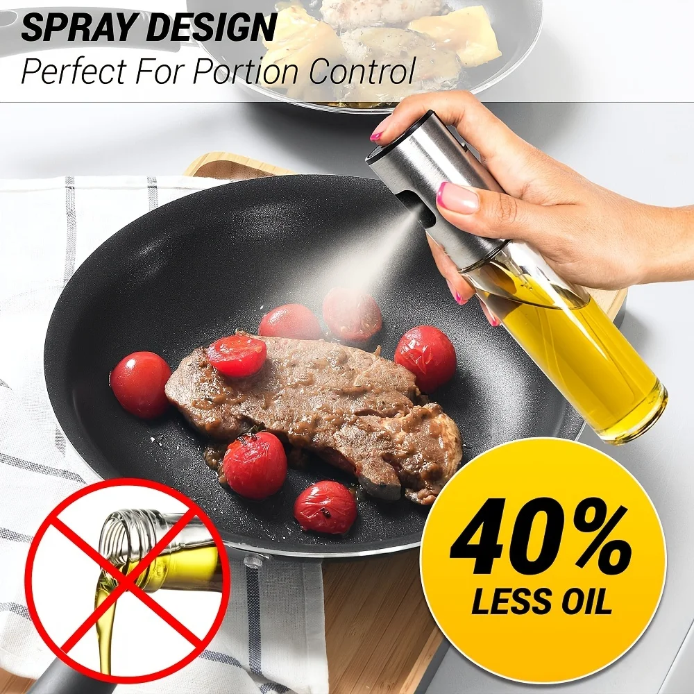 Olive Oil Sprayer 1pc 100ml/3.5oz oil spray bottle for Cooking