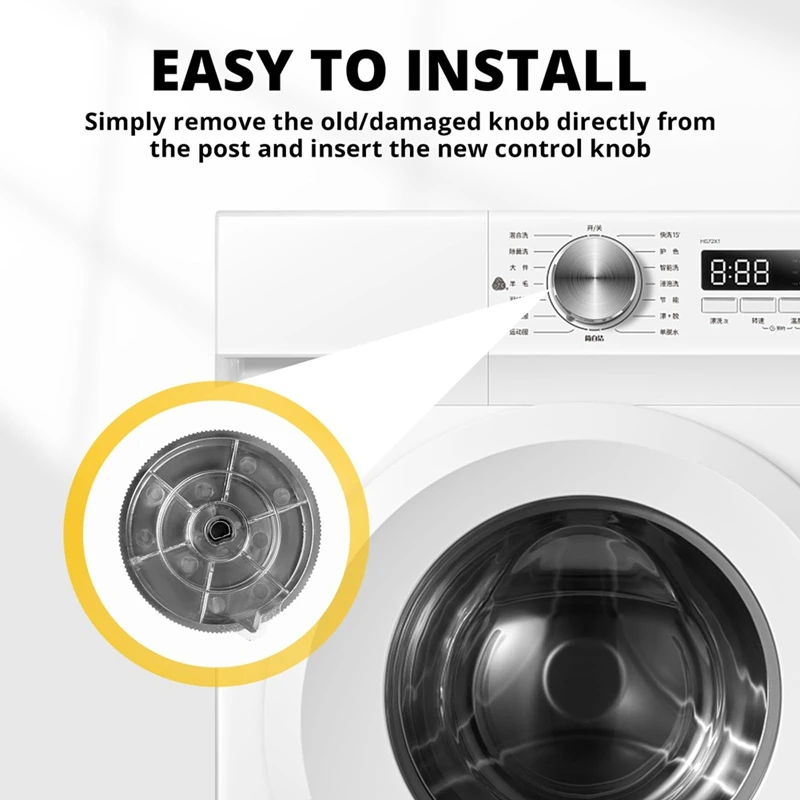 W11675852 Dryer Control Knob Replacement For Whirlpool Maytag, Replaces W11328381 3