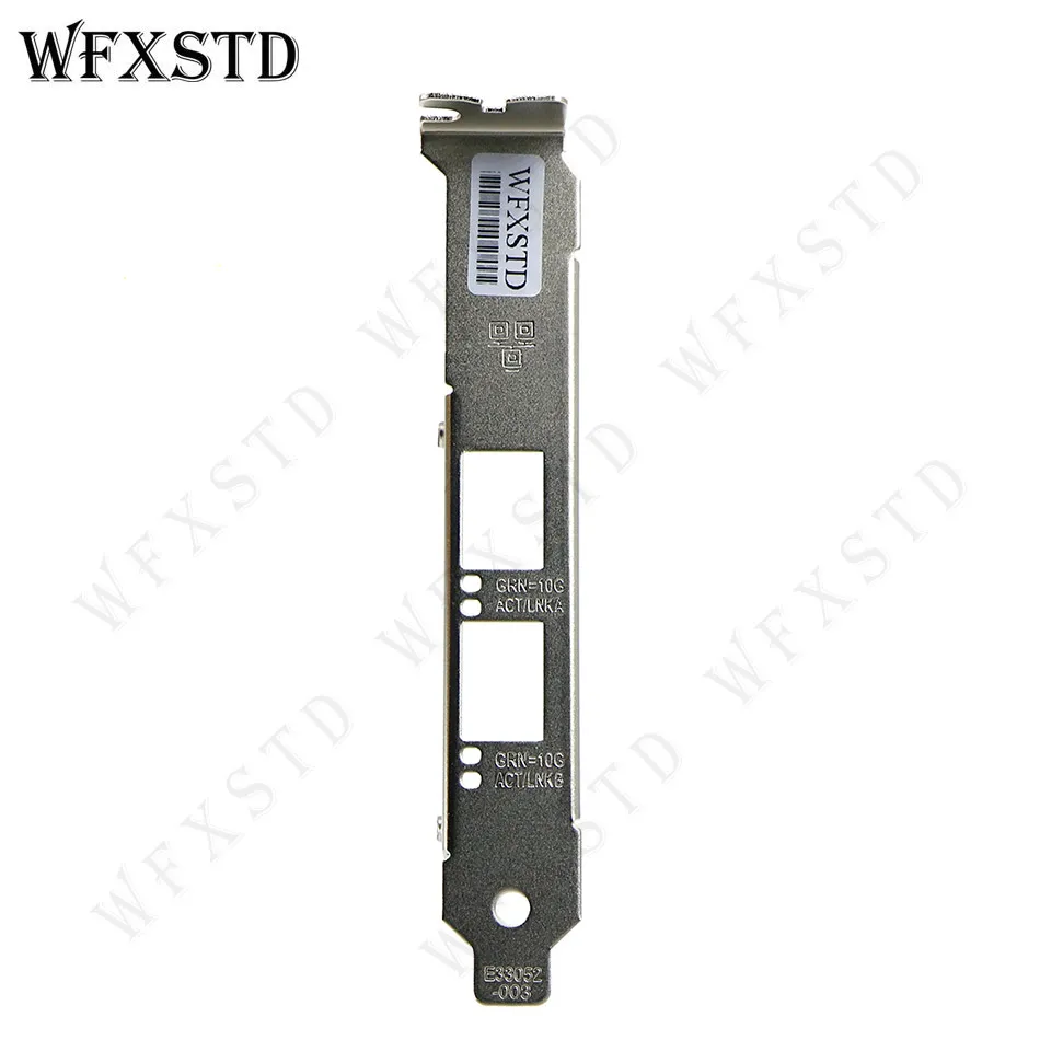 10pcs Full Heigh Baffle Profile Bracket For Intel E10G42BTDA X520-DA2 82599ES E10G42BFSR X520-SR2 X710-DA2 Support Board