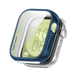 Enhanced Protective Full-Cover Case with Soft TPU Screen Protector - Huawei Watch Fit 3 (Midnight Blue)