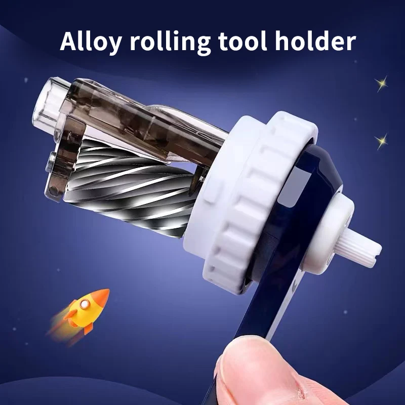 1Pcs Student Cartoon Hand Sharpener Astronaut Shape Sharpener Automatic Pencil pencil sharpener