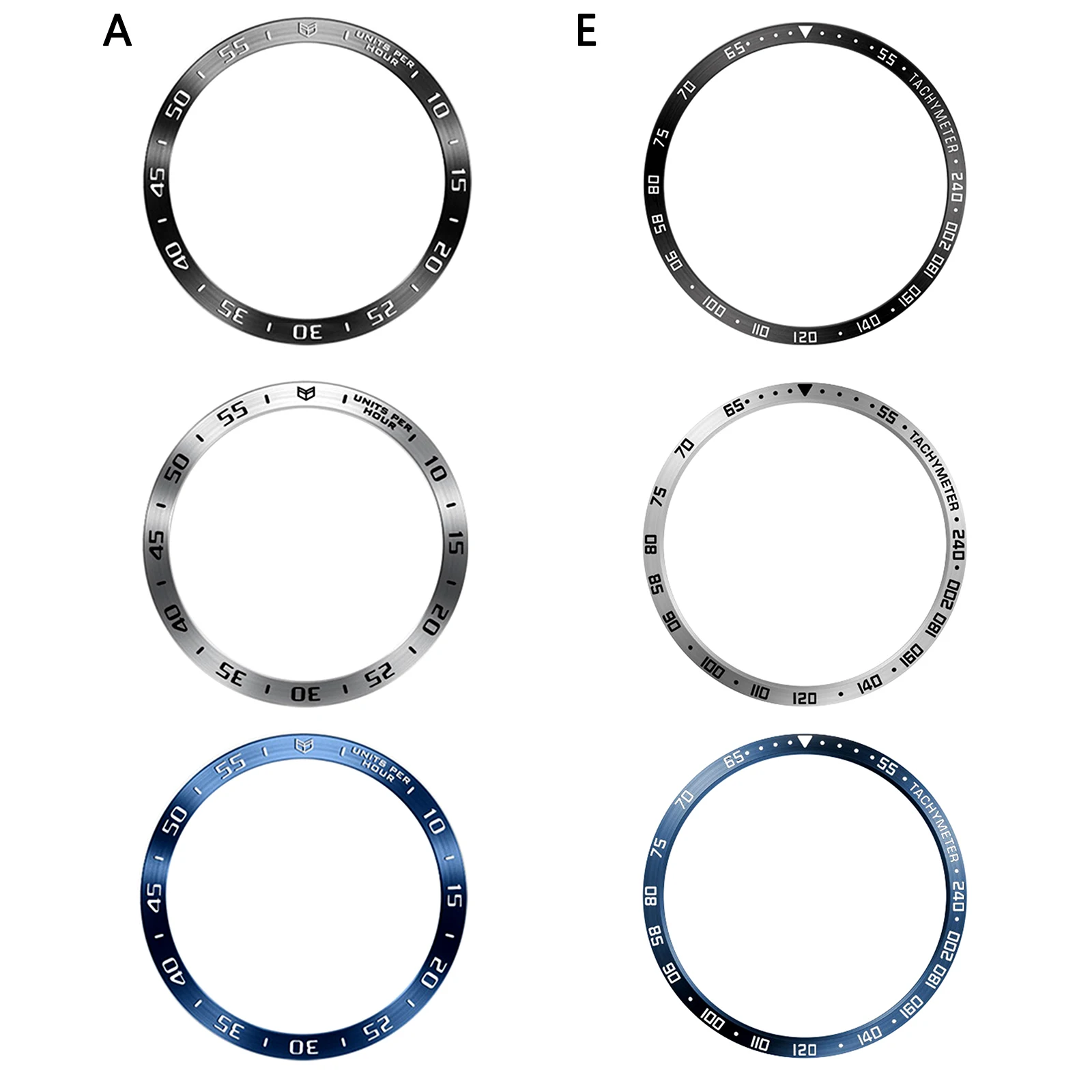 Enhanced Metal Protective Bezel Ring and Case Cover