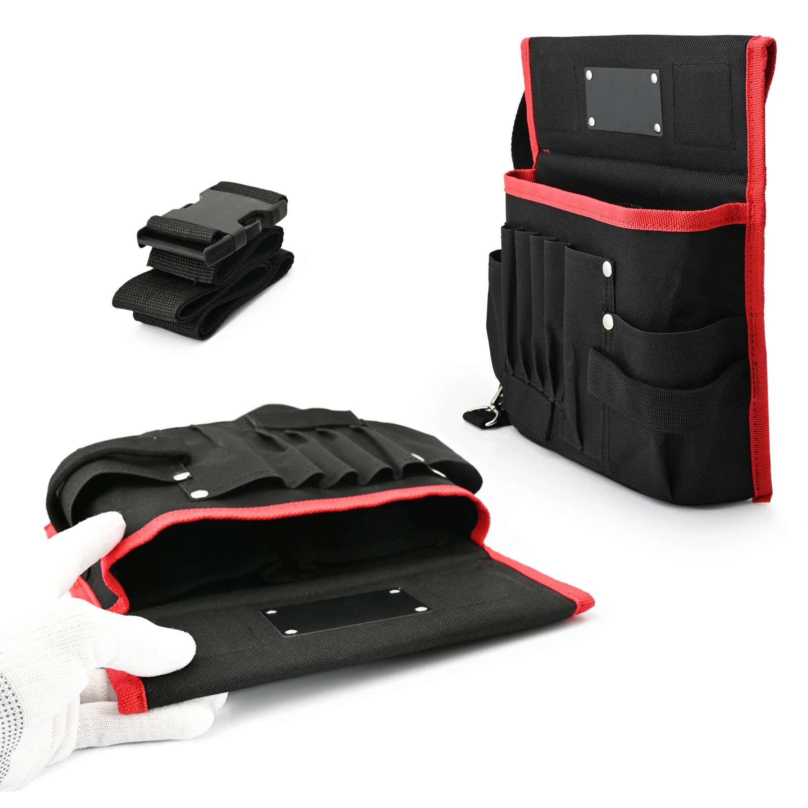 EHDIS Window Tinting Waistband Tool Bag Car Foil Vinyl Film Wrapping Squeegee Knife Magnetic Storage Pouch Carrying Waist Pocket