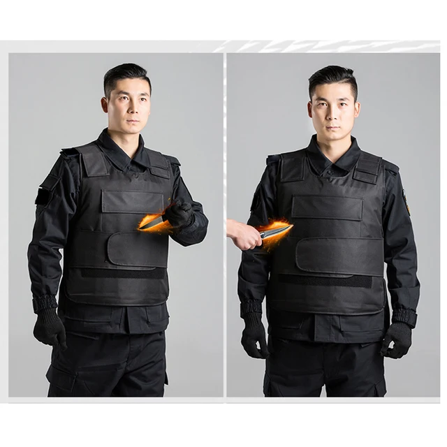Concealable Bulletproof Vest with Carrying Bag Police Body Armor NIJ IIIA Protection Level 44