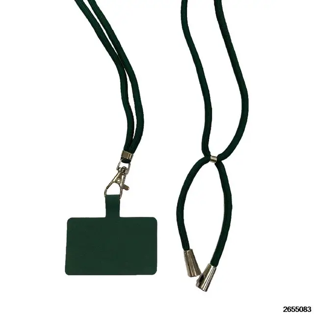 Phone Lanyard Adjustable Detachable Neck Cord Lanyard Strap carabiner Compatible pendant with card for mobile key fobs colors 12