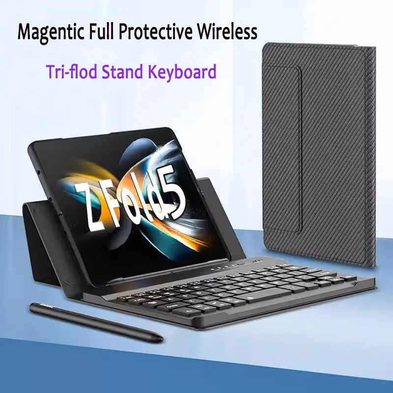 Tastiera Bluetooth Per Honor Magic V2 V2 Rsr Porsche Magic Vs2 V Tablet Custodia In Pelle Pu Con Penna Capacitiva Per Honor Magic Vs