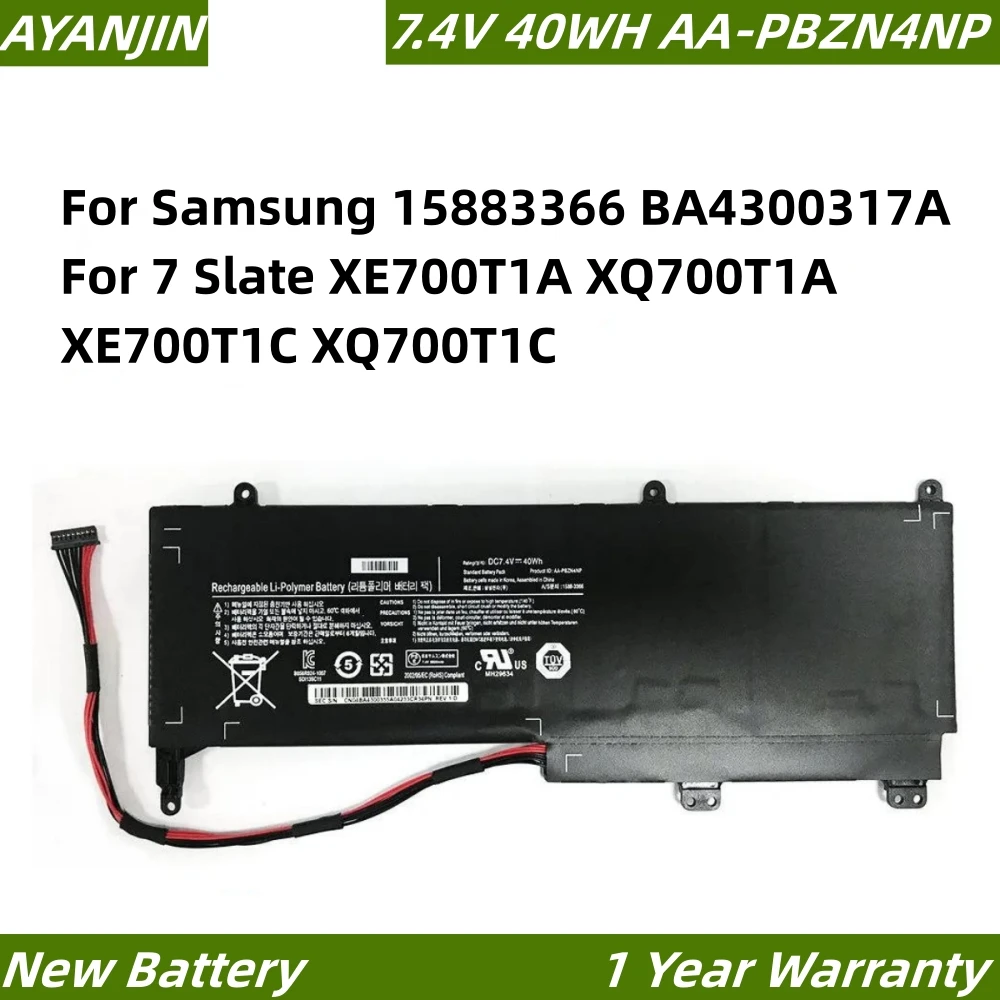 AA-PBZN4NP 7,4 V 40Wh Аккумулятор