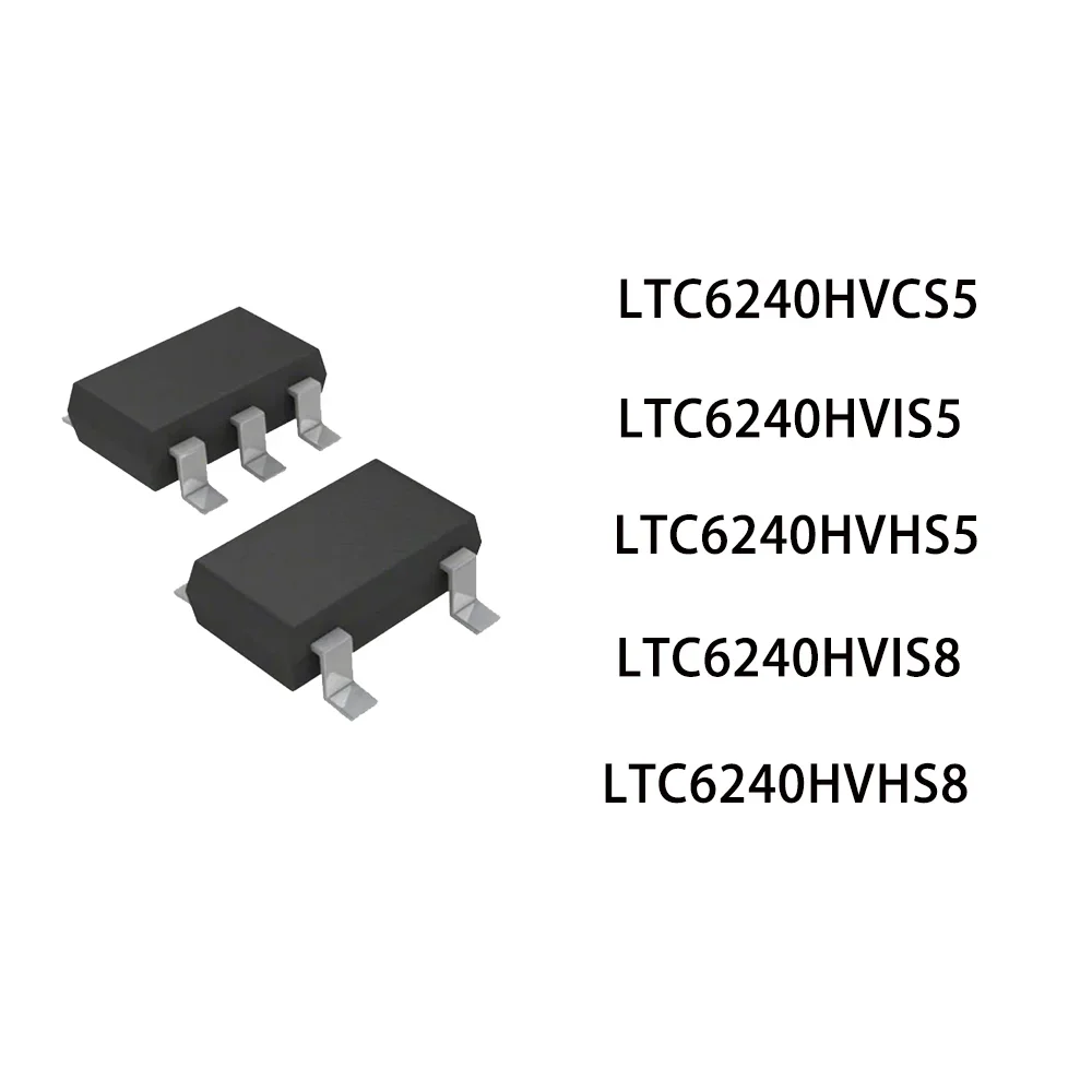 

LTC6240HVIS8 LTC6240HVHS8 LTC6240 LTC6240HVCS5 LTC6240HVIS5 LTC6240HVHS5 LTCRS-одиночный 18 МГц, с низким уровнем шума, выходной сигнал «рельс-рельс»