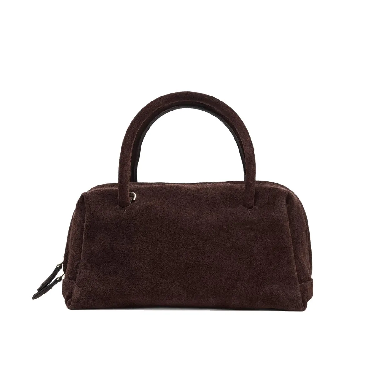 Underarm Shoulder Bags For Women PU Suede Pure Color Top-handle Bag 2025 Autumn New Luxury Designer Handbags Purses