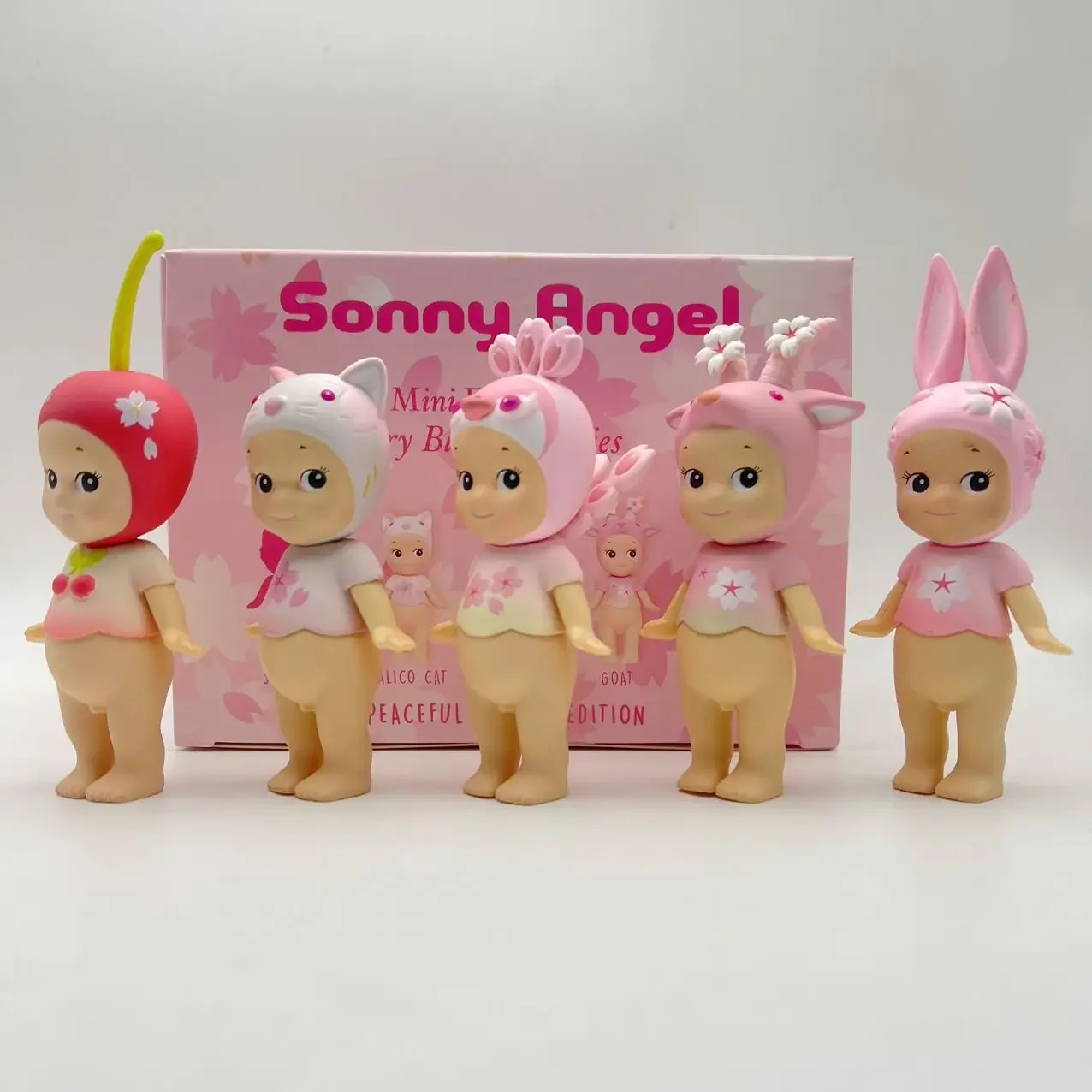 Sonny Angel Mini Cherry Blossom シークレット Secret- Authentic Sonny Angel Night Cherry Blossom Mini