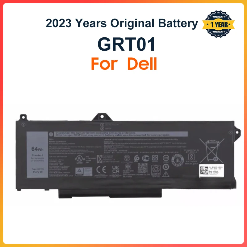 

Аккумулятор GRT01 для ноутбука Dell Latitude 5421 5431 5521 5531 Precision 3561 3571 3470 Alienware m17 R5 AMD Series 00P3TJ