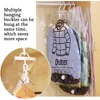 Hanging Vacuum Storage Bags Space Saver Bags, Clear Vacuum Sealer Bags for Clothing, Suits Jackets, Closet Organizers Storage 3
