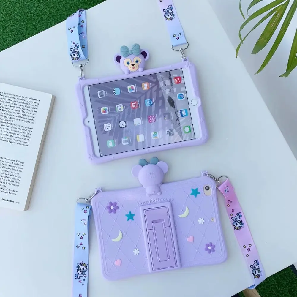 

Kids Safe Shockproof Silicone Case For Samusng Galaxy Tab A 8.0 inch 2019 T290 T295 T297 Tablet Protect Cover Coque+Pen+Straps