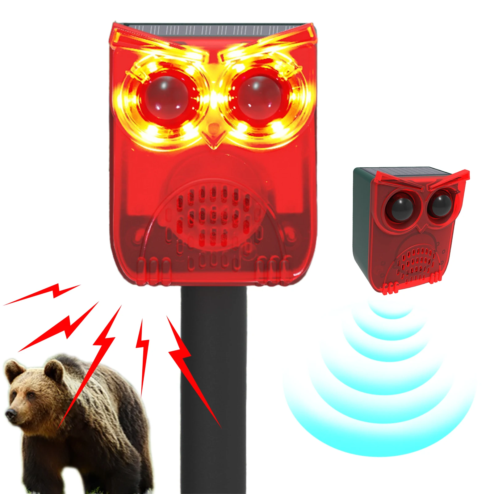 alarm v záhrade