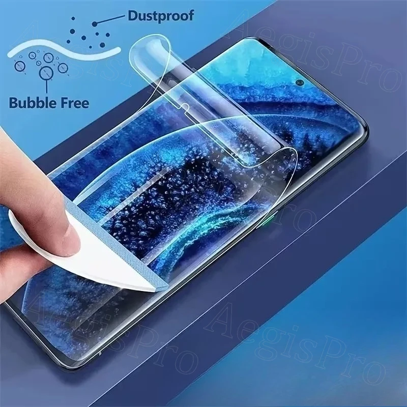 Premium Hydrogel Transparent Screen Protector – Water-Resistant & Anti-Scratch (2-Pack)
