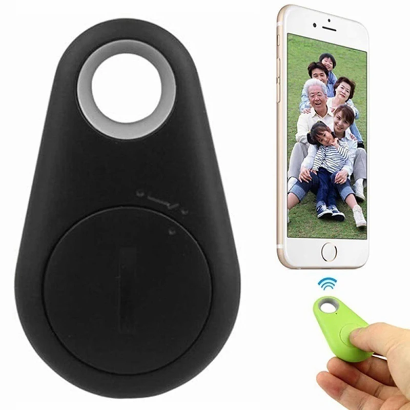 Portable Mini Pet GPS Locator Tracker Pet Dog Cat Anti-Lost Device Bluetooth Locator Car Kids Wallet Keychain Tracker