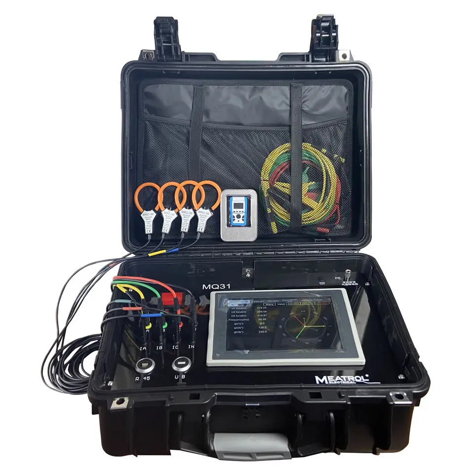 Power Analyzer Meatrol Mq31 All Parameter Measuring 3 Phase Electric Energy Meter Power Quality 