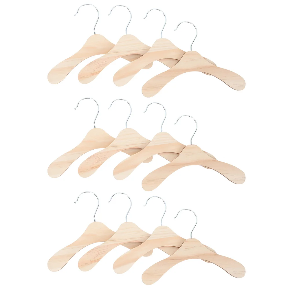 

Doll Garments Hangers Decorative Doll Accessories Toy Coat Hanger Doll Clothes Dry Rack