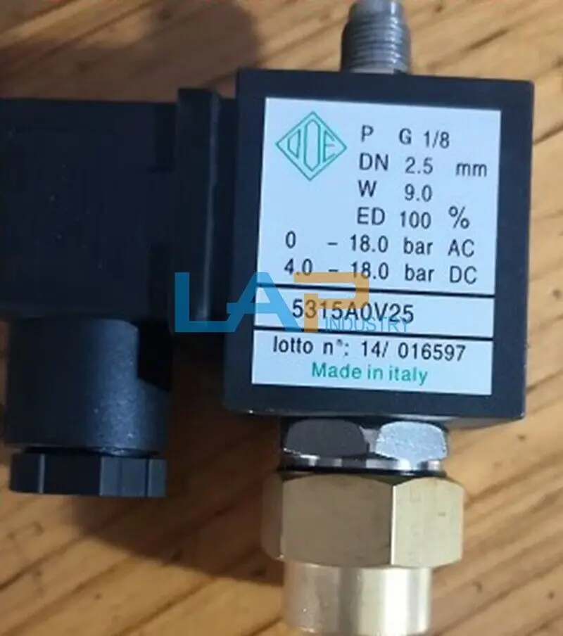 

1 шт., электромагнитный клапан для воздушного компрессора 5315A0V25, 24 В переменного тока
