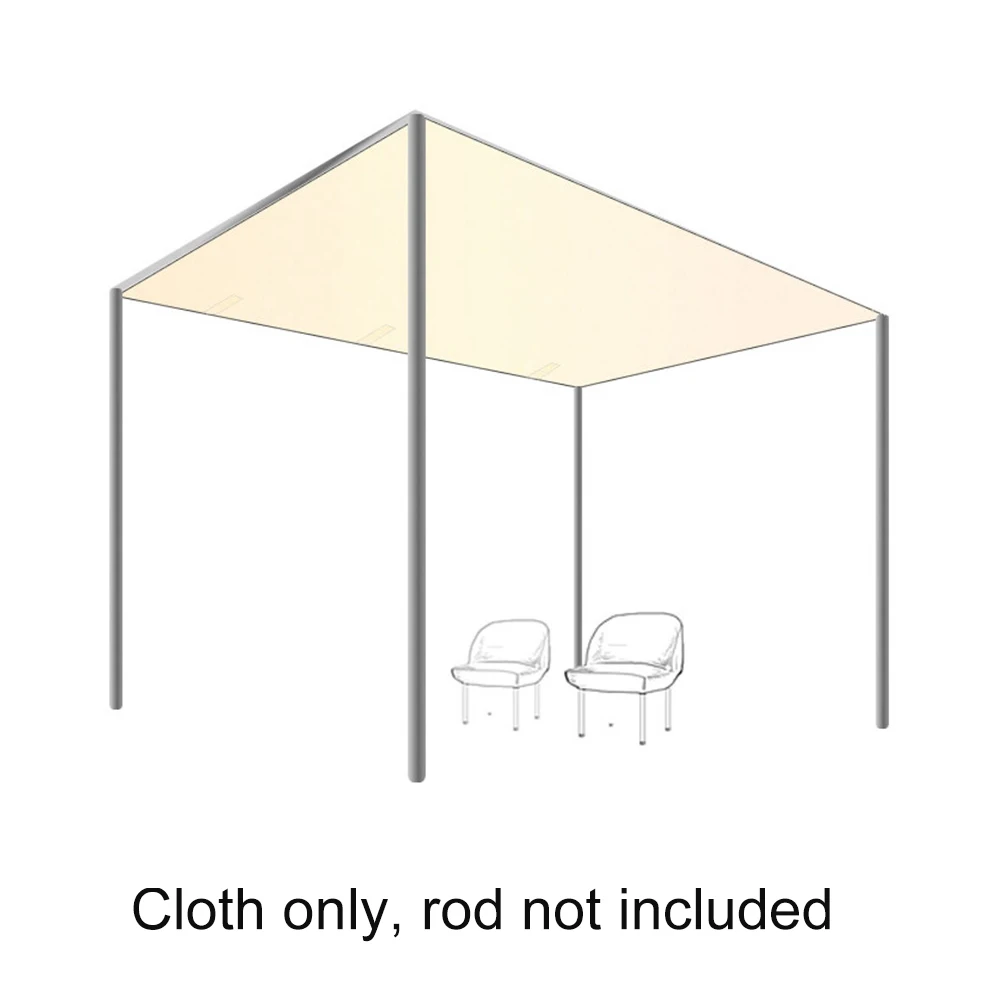 

Lawn Easy Install Shading Sun Shade Sail Outdoor Patio Backyard Wear Resistant UV Block Waterproof Awning Sunscreen Canopy